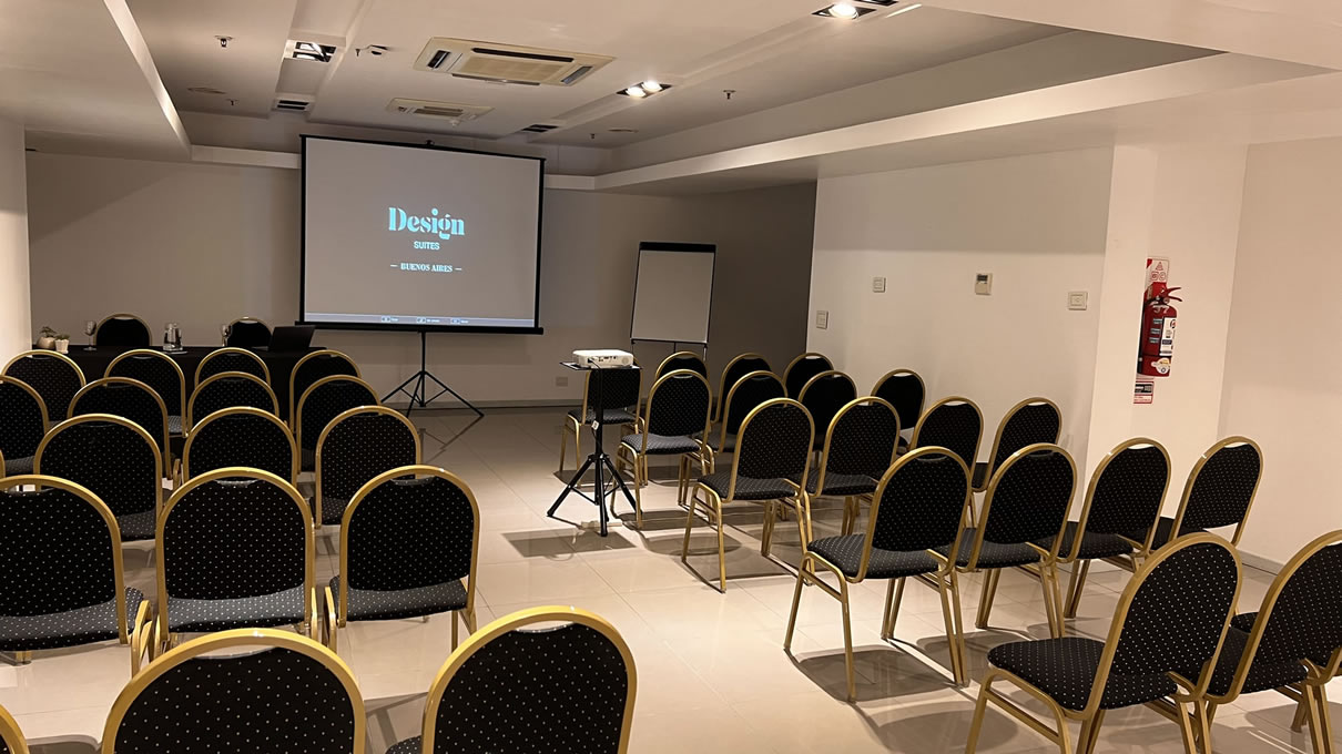 Vista general del salón