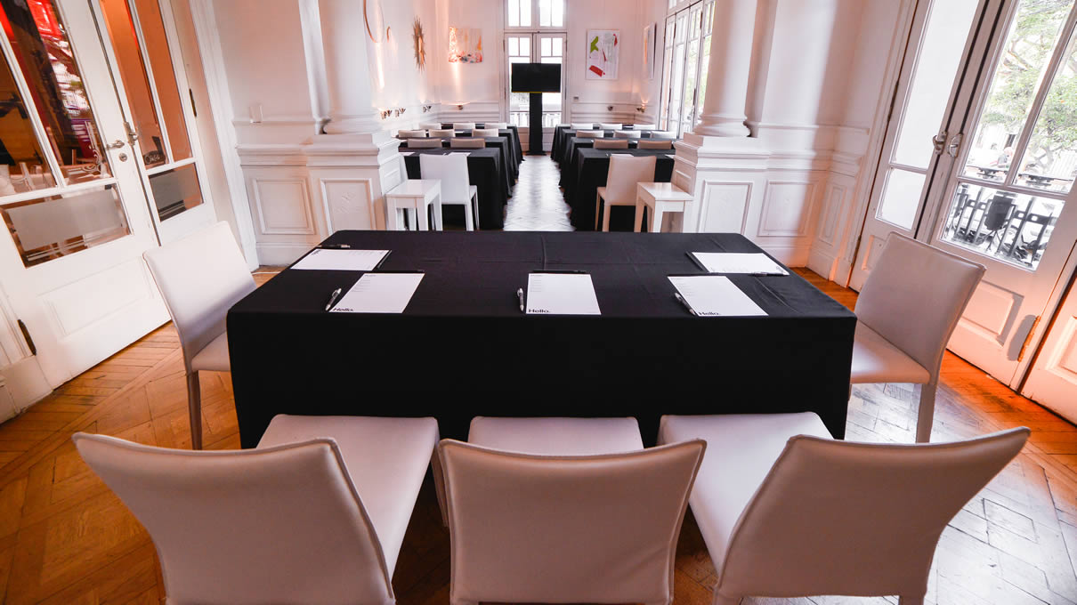 Detalle del salón